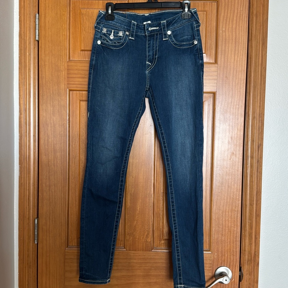 True Religion Women’s Curvy Skinny Jeans 28